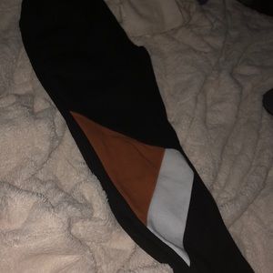 Cute cuffed sweater pants with pockets